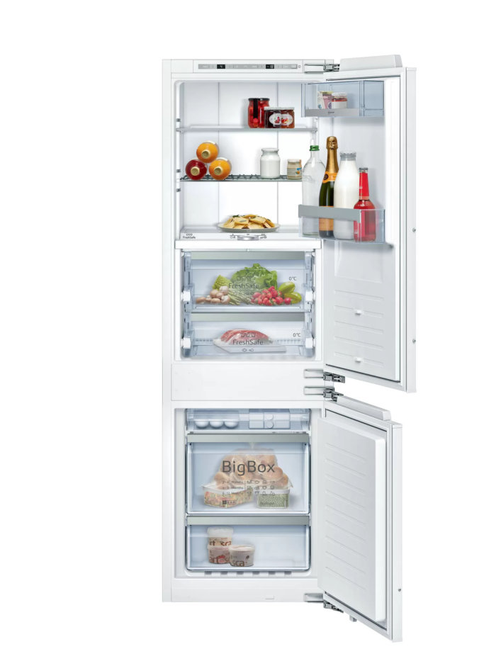 Встраиваемый холодильник с нижней морозильной камерой Neff KI8865D20R